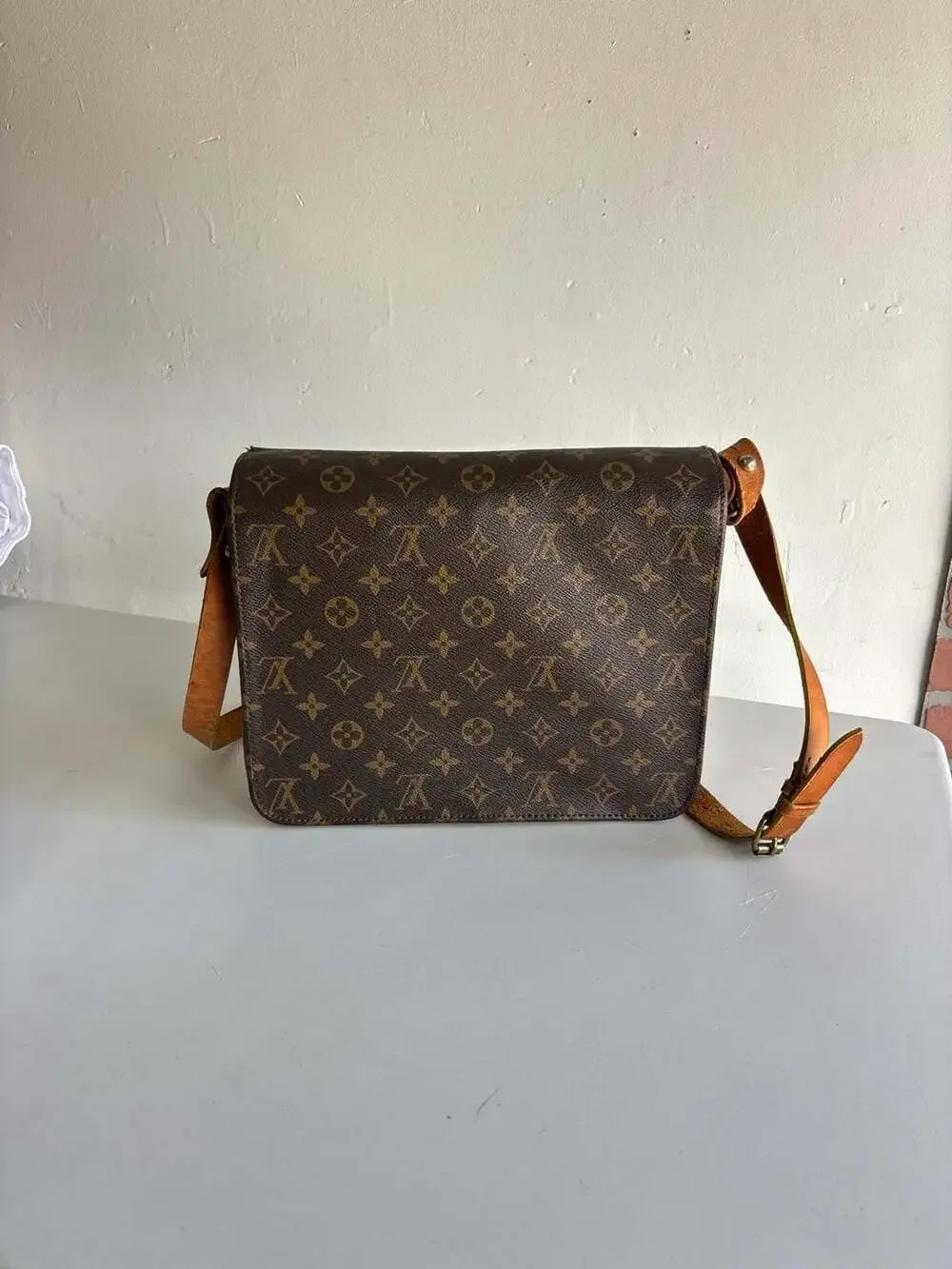 Louis Vuitton Pre-Owned 1991 Cartesier GM Crossbody Bag